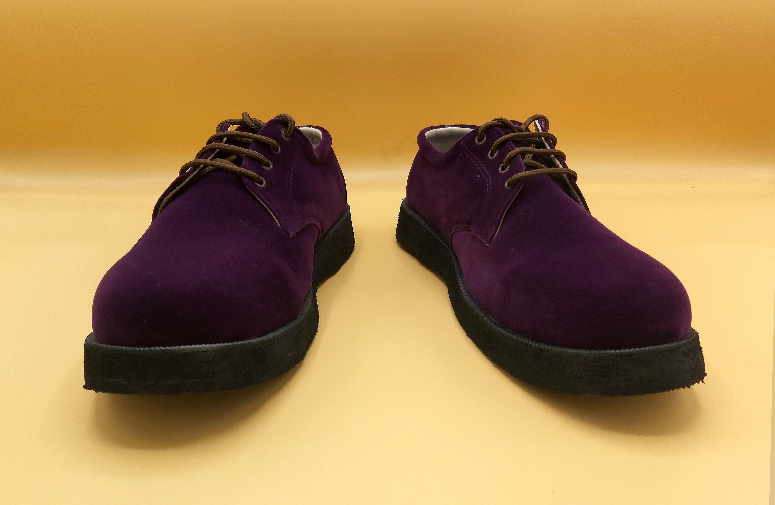 Partywear Derby Shoe made with non-shiny velvet and rubber sole, handmade, bohemian style