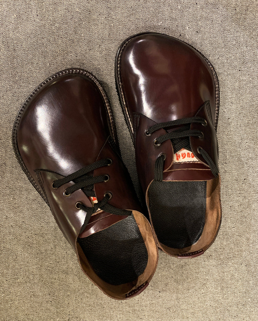 Bespoke Barefoot Dress Shoe | Leather or Vegan Options