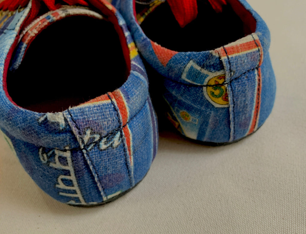Upcycled Tire Sole Vegan Sneaker US10 - Bollywood Style