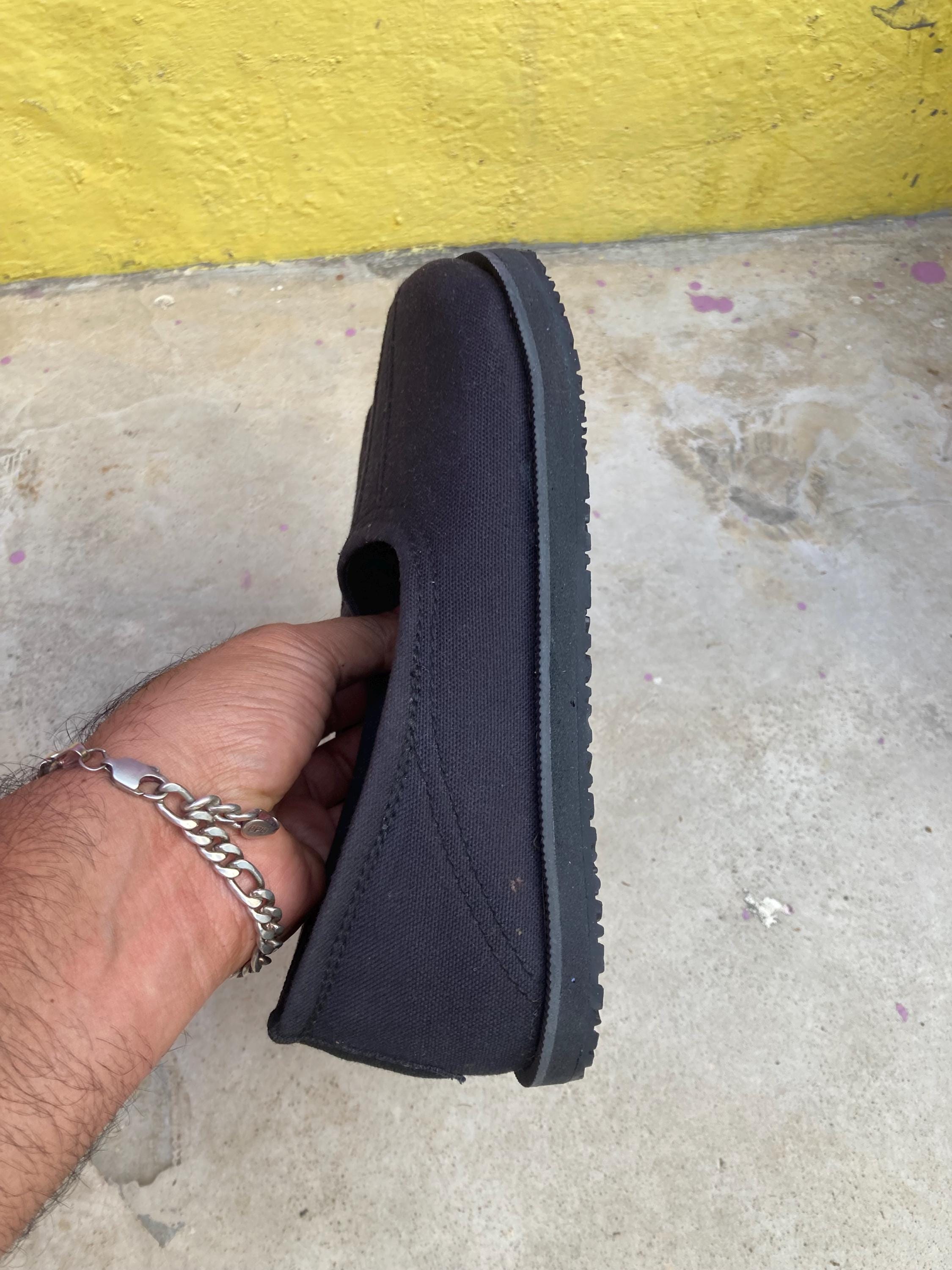 Cotton Canvas Barefoot Shoes: Wide Toe Box, Zero Drop Slip-Ons