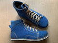 Upcycled Denim Boot Made with Tyre Soles (UK8/EU42/8.5)