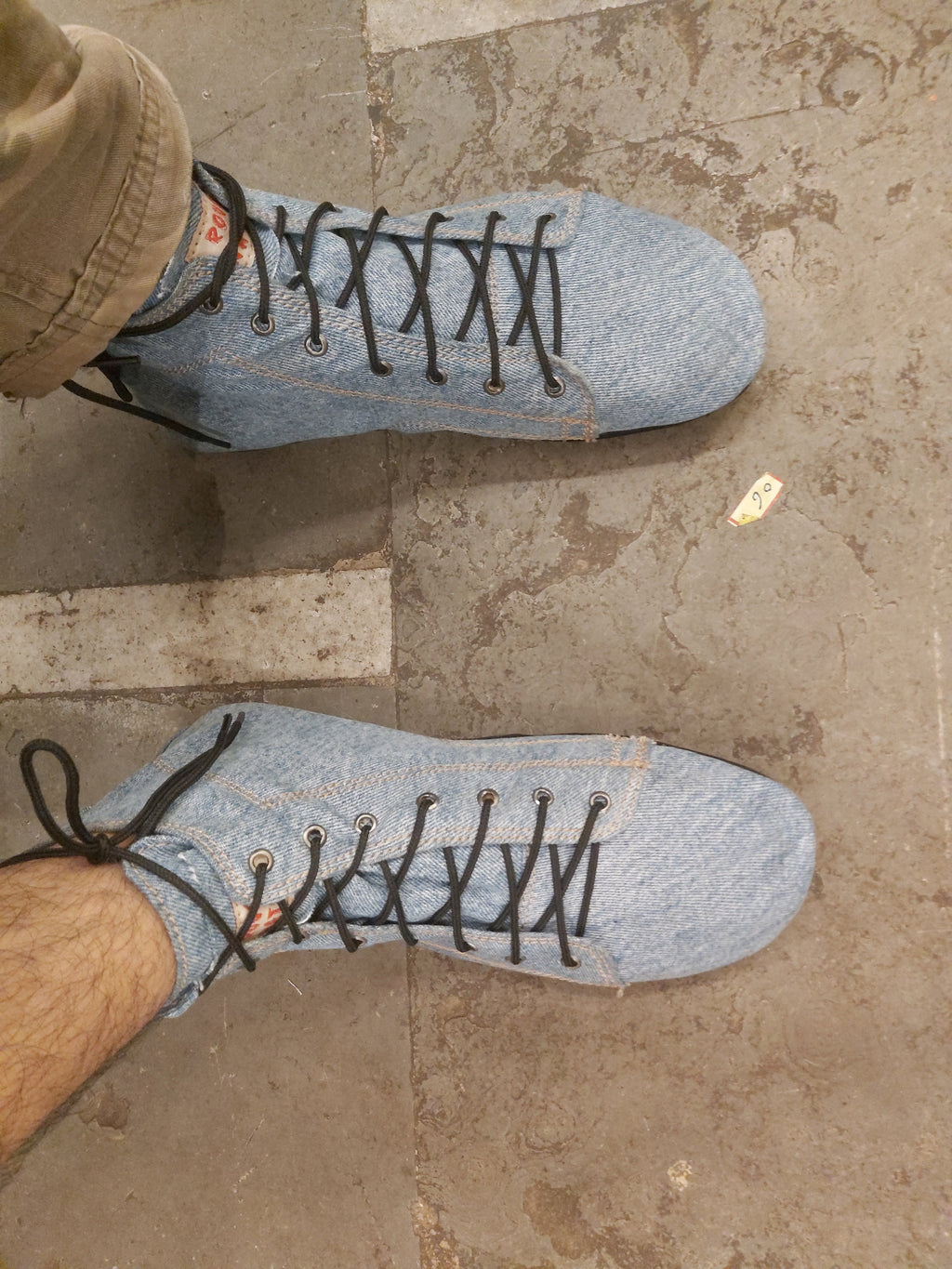 Super Flexible Barefoot Boots Made with Upcycled Denim and Tyre Soles