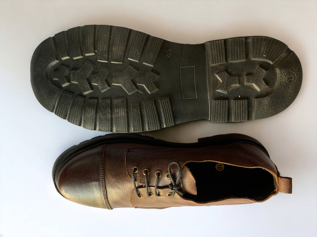 Lightweight Derby Shoe I Genuine Leather I Size UK10/EU45/US11