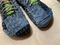 Sashiko Denim Barefoot Shoe I Size 6 I Customization Available