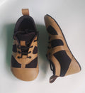 Handmade Leather & Mesh Barefoot Sneaker, Light Flexible Sole EU42