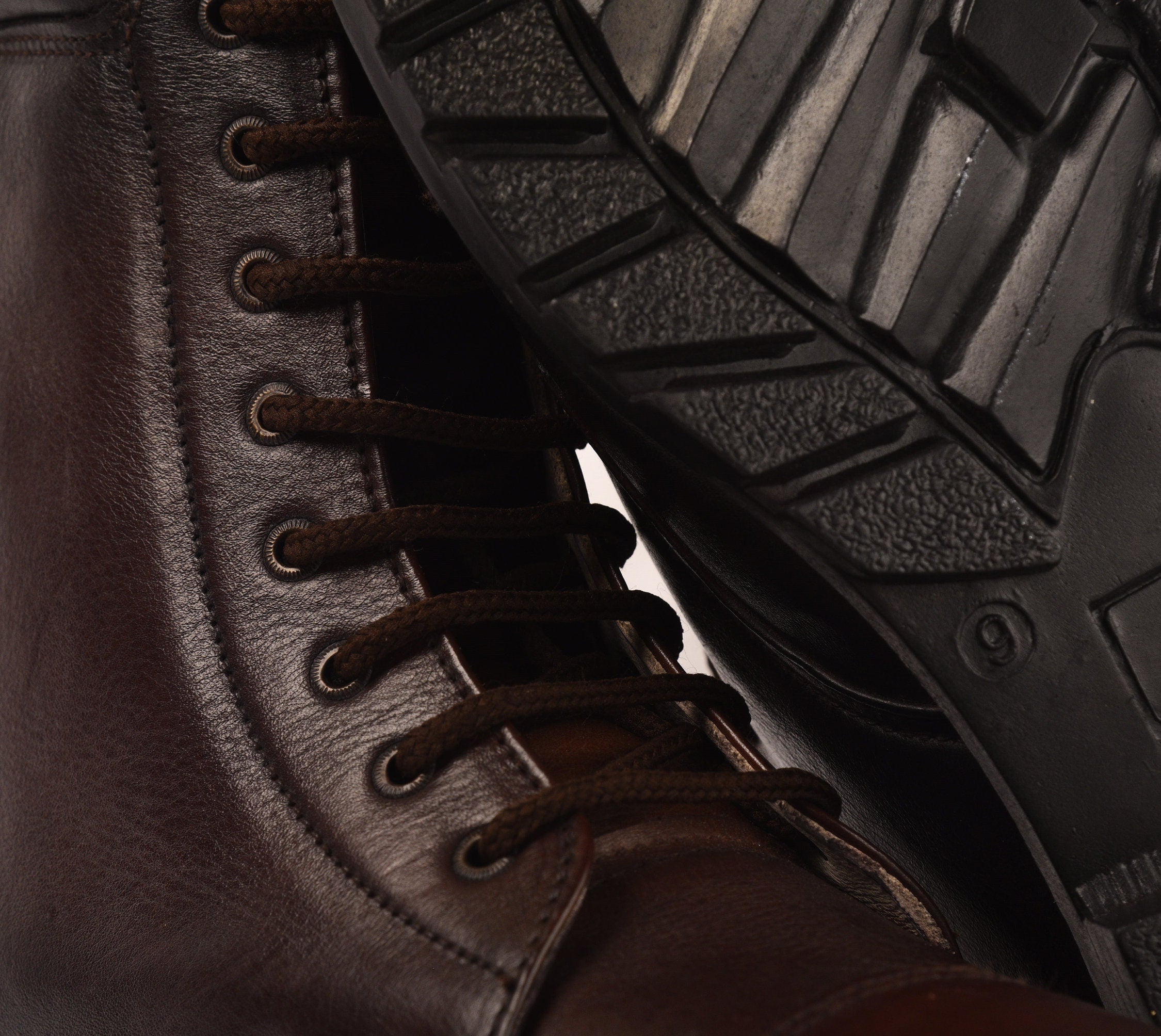 Classic High Top Genuine Leather Boots