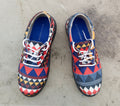 Aztec Canvas Unisex Derby Shoe