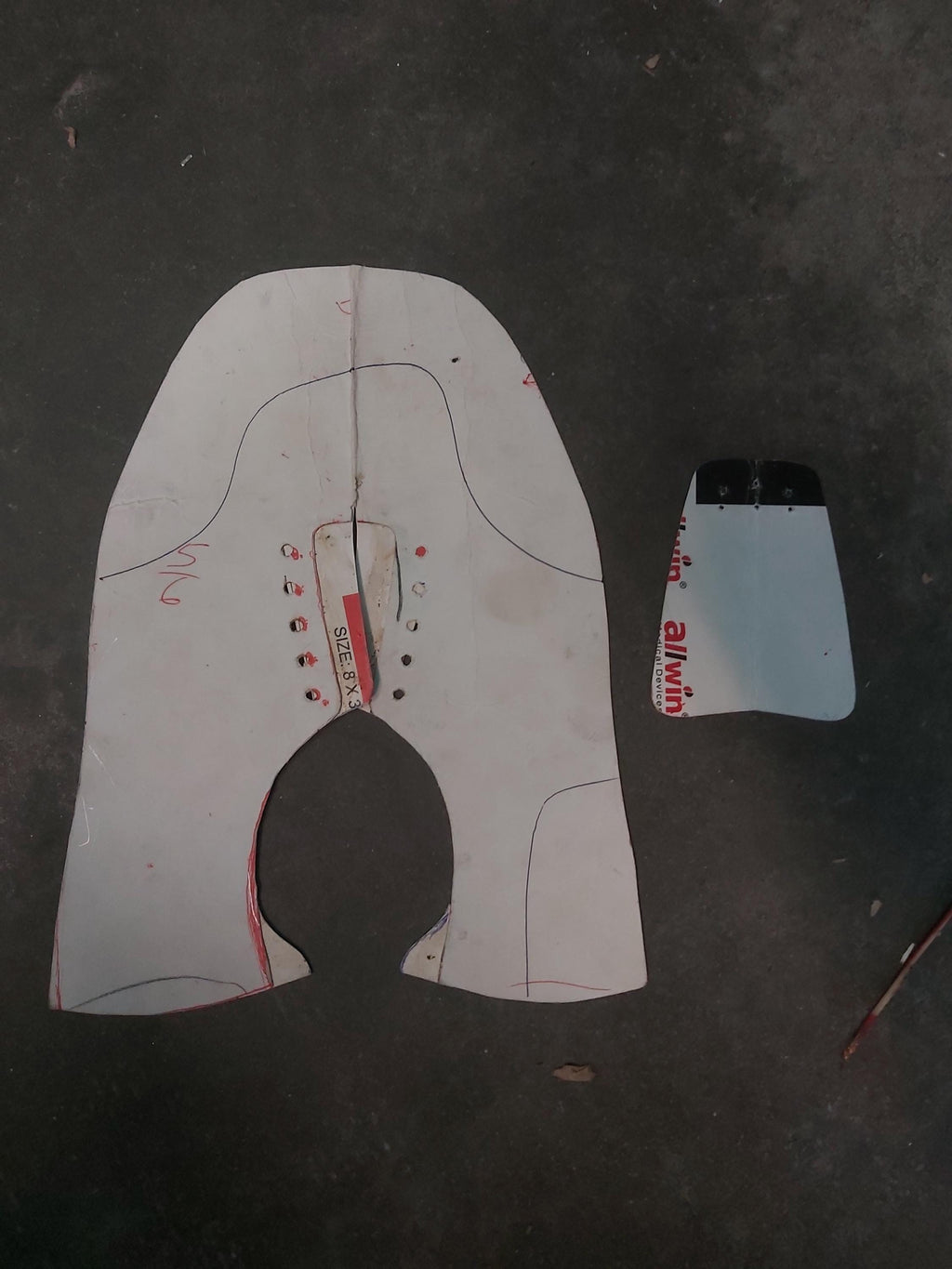 Custom Embroidered Denim Shoe Uppers | Made-to-Order Pattern Development