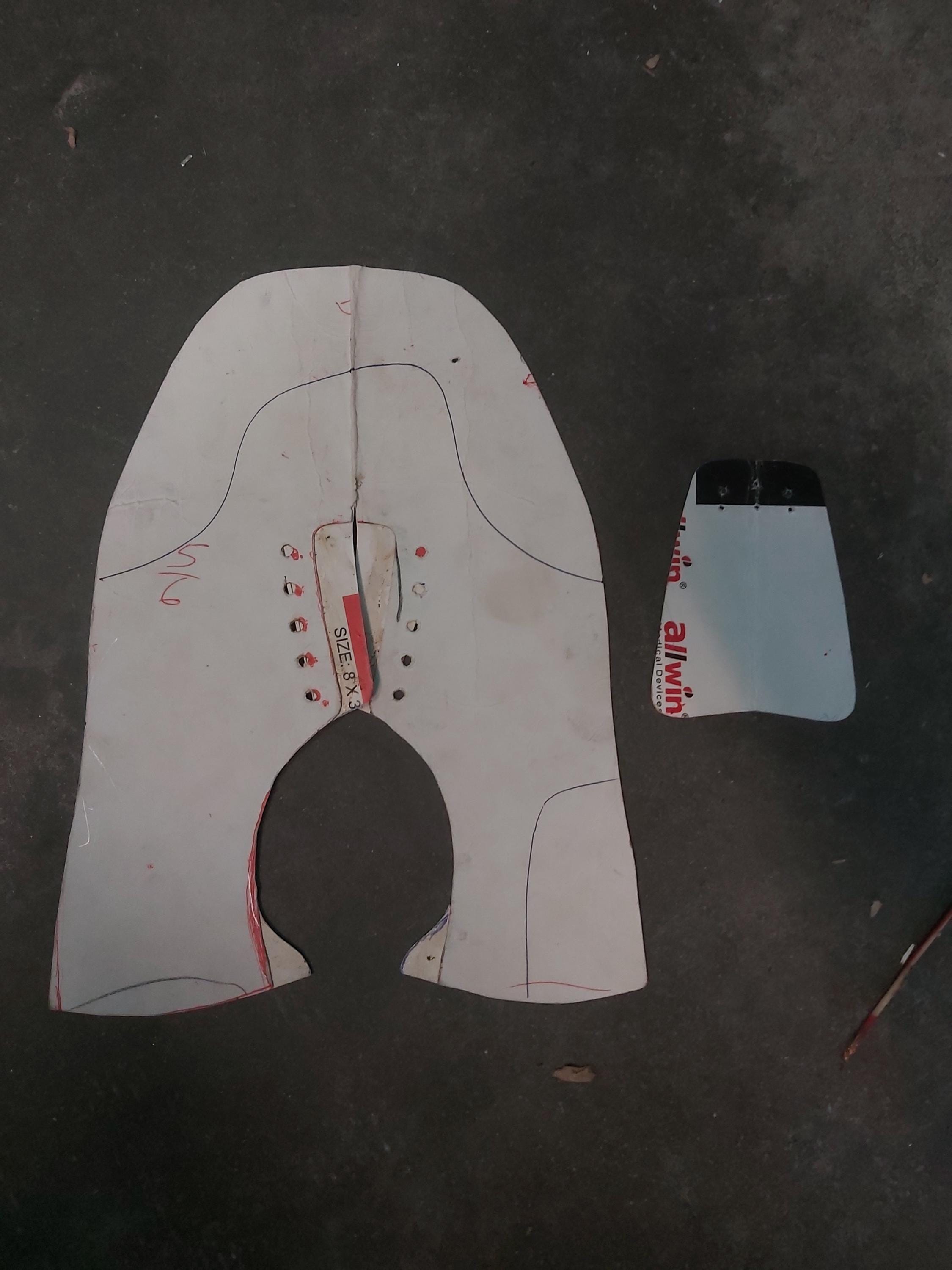 Custom Embroidered Denim Shoe Uppers | Made-to-Order Pattern Development