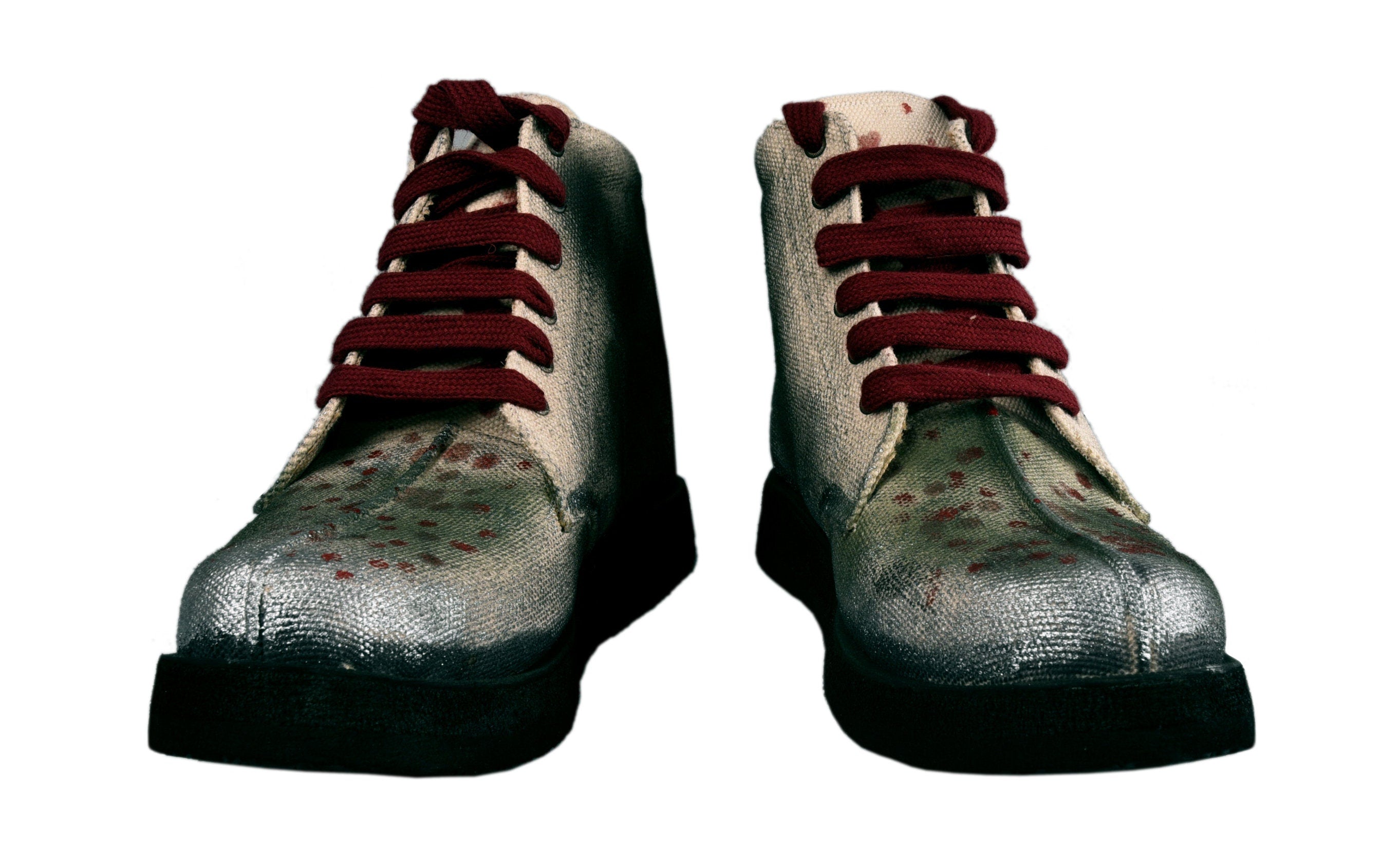 Heavy Canvas mid top boot with genuine leather lining and rubber sole
