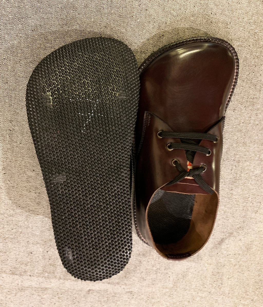 Bespoke Barefoot Dress Shoe | Leather or Vegan Options
