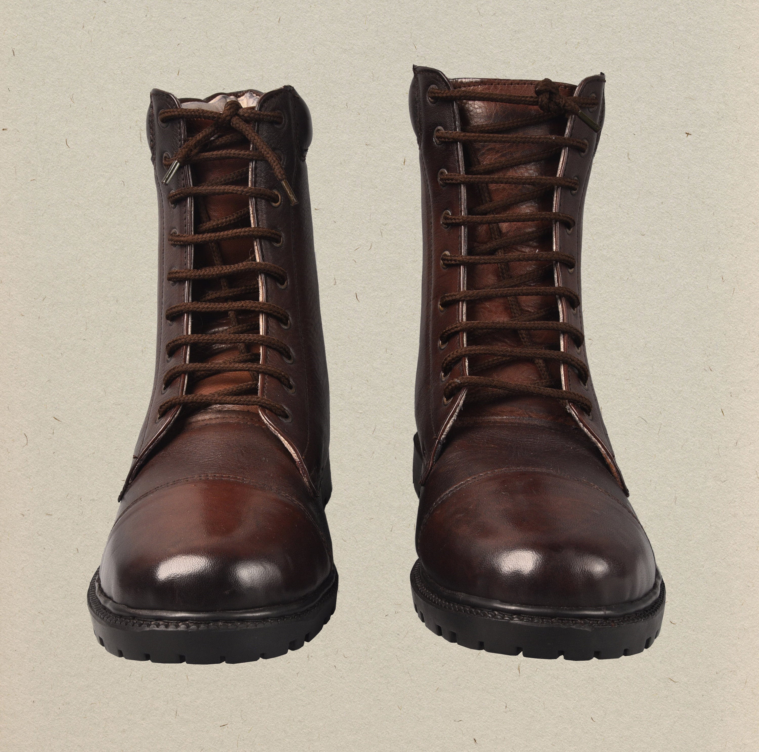 Classic High Top Genuine Leather Boots