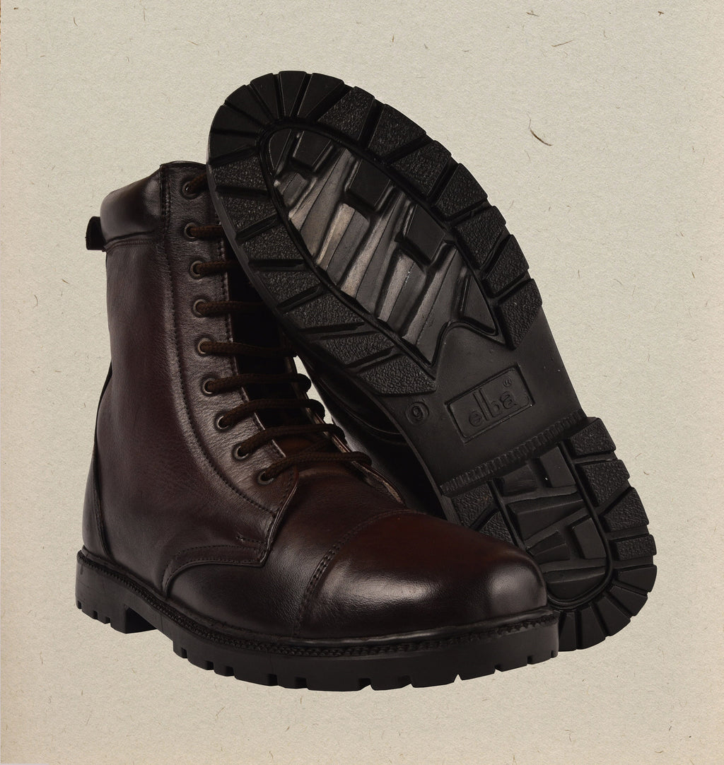 Classic High Top Genuine Leather Boots