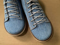 Barefoot Upcycled Denim Boot I Available on Order